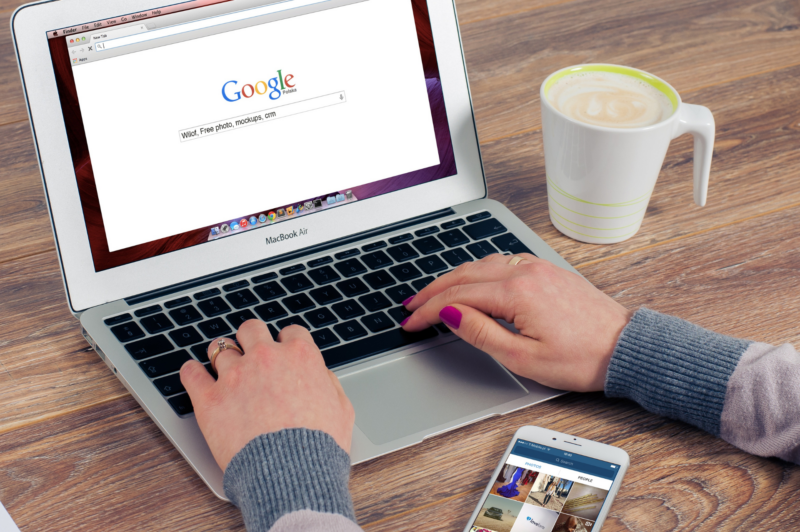 page accueil google