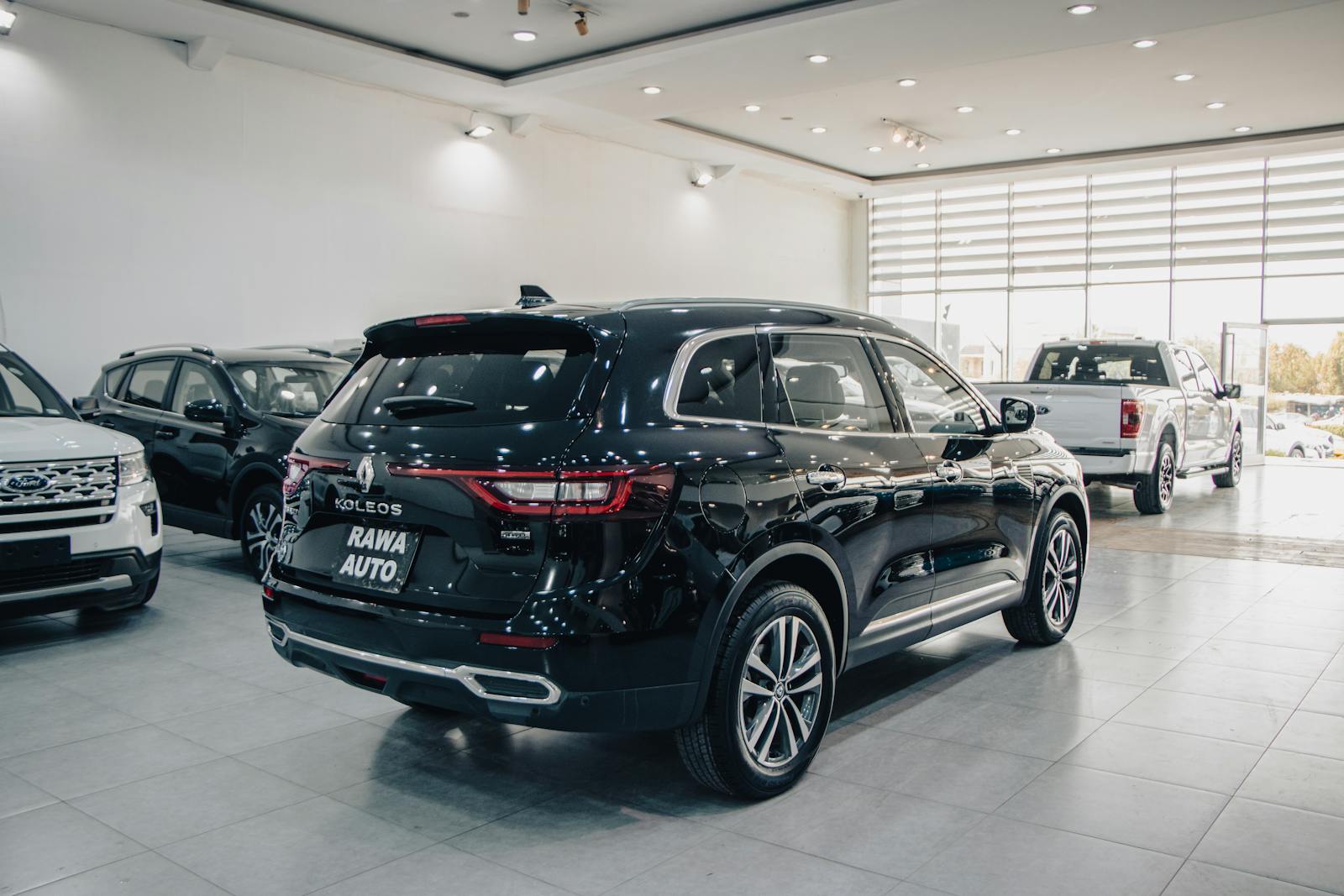Modern Cars in Auto Salon