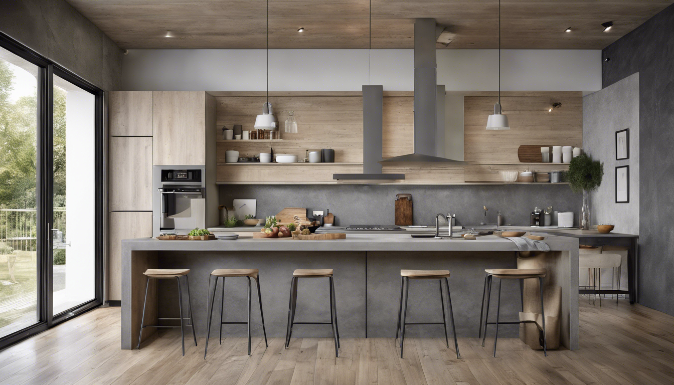 découvrez notre guide complet sur le plan de travail effet béton, idéal pour créer une cuisine moderne et esthétique. apprenez à choisir les matériaux, les couleurs et les tendances pour transformer votre espace culinaire en un lieu à la fois fonctionnel et élégant.