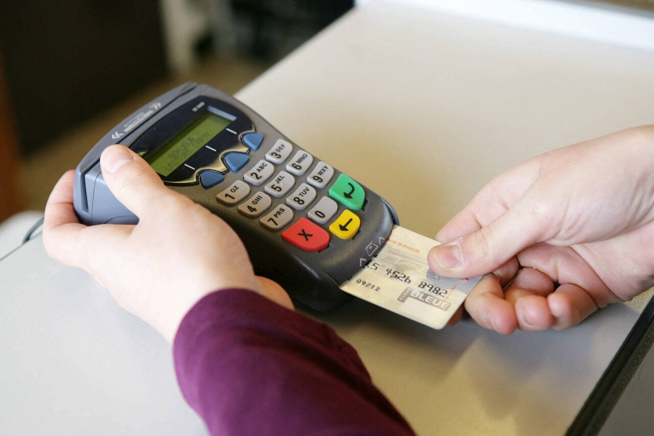 terminal de paiement affiche un message d'erreur