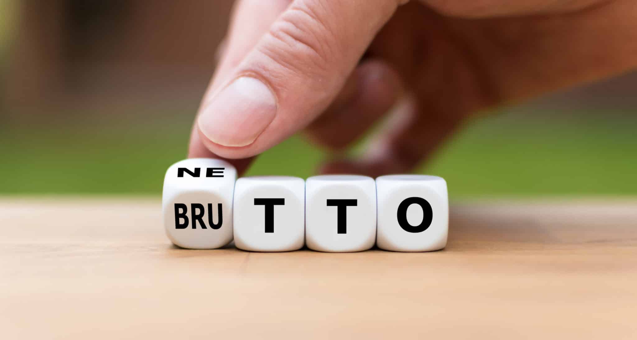conversion brut net
