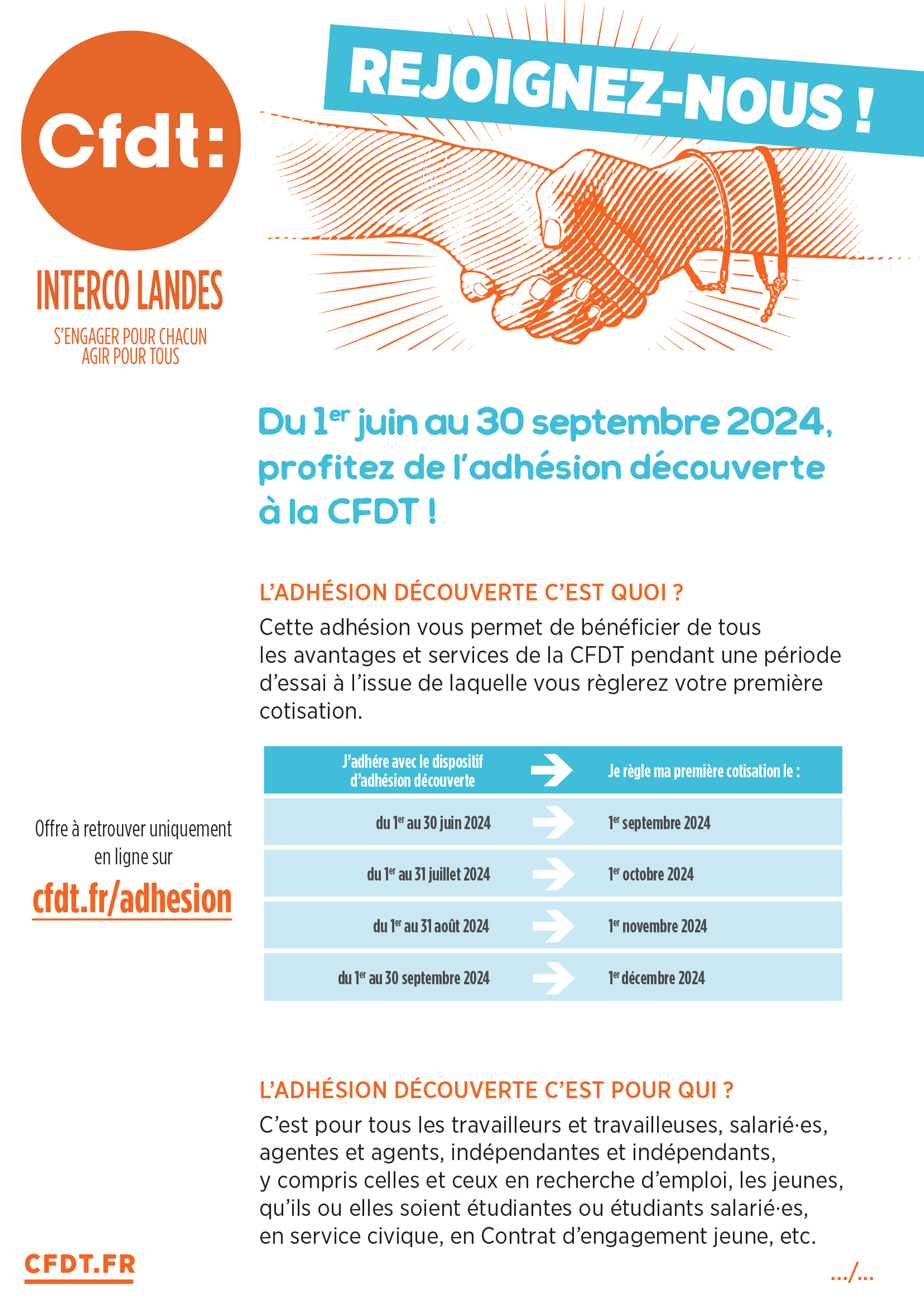 Flyer CFDT