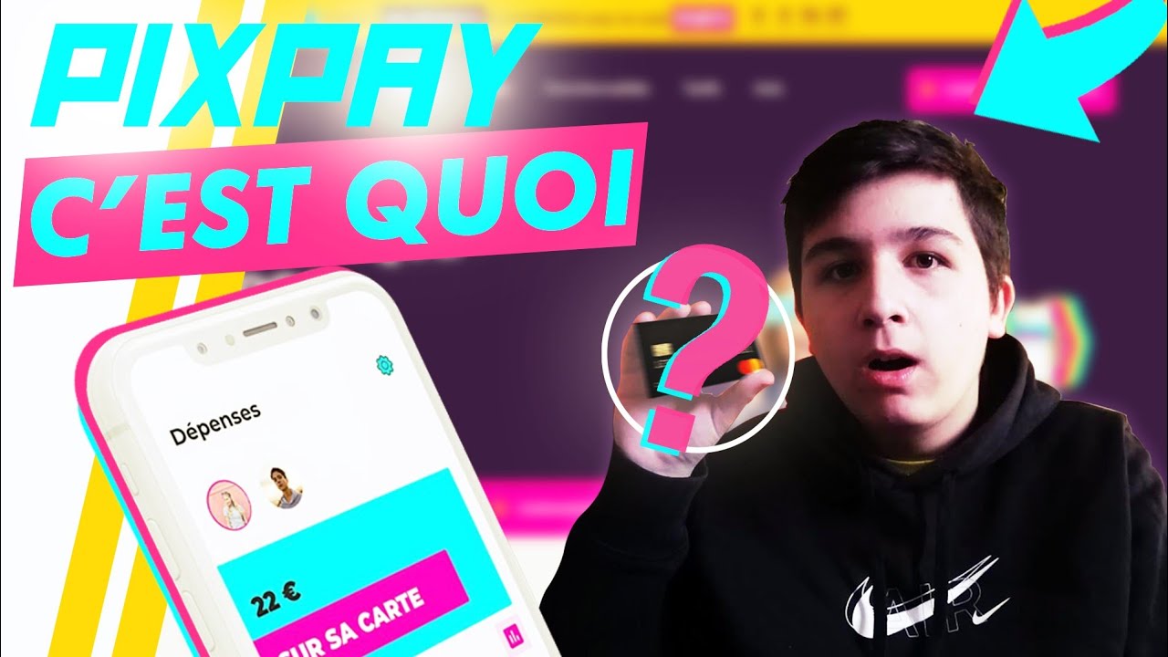Illustration d’un écran mobile affichant l'application Pixpay avec une carte bancaire, symbolisant la résiliation facile