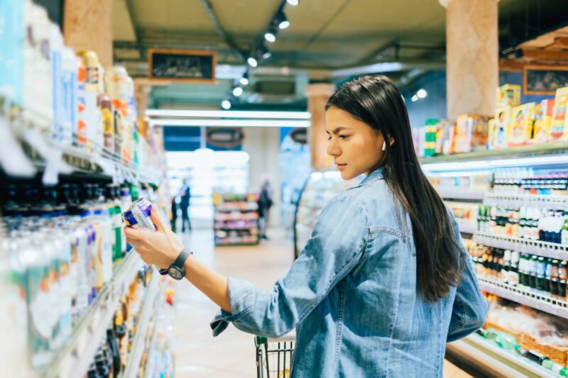 choisir étiquettes de prix commerce alimentaire