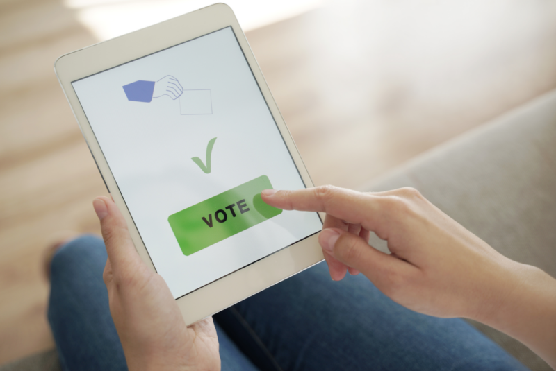 vote en ligne